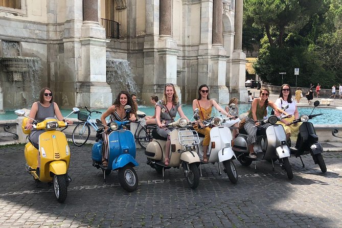 Rome by Vespa: Classic Rome Tour with Pick up - Aventine Hill and the Orange Garden view