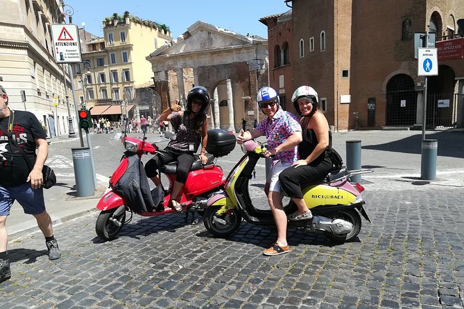 Rome by Vespa Semi Private Tour | MAX 6 PEOPLE GUARANTEED - The Mouth of Truth and the road to Capitoline Hill
