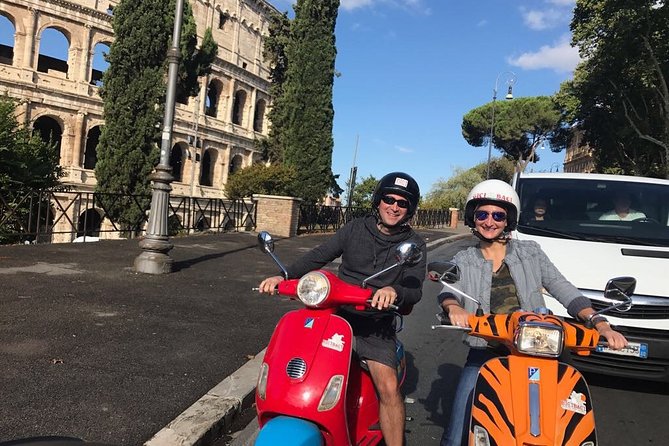 Rome by Vespa Semi Private Tour | MAX 6 PEOPLE GUARANTEED - Spanish Steps, Trevi Fountain, and the Pantheon