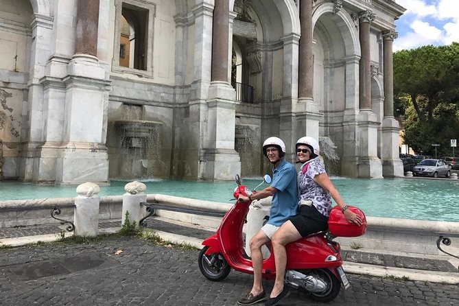 Rome by Vespa Semi Private Tour | MAX 6 PEOPLE GUARANTEED - Driving rules, passenger arrangements, and safety