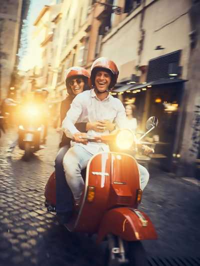 Rome by Vespa with a local - Meeting Angelo in central Rome