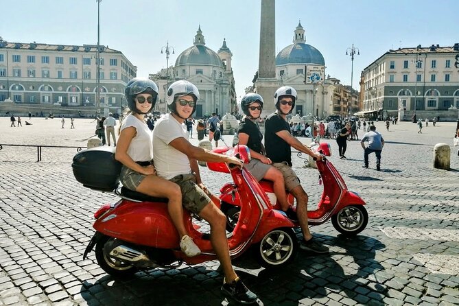 Rome by Vespa – with Francesco: the Best Guided Vespa Tour - Quirinale, Trevi Fountain, and the Spanish Steps