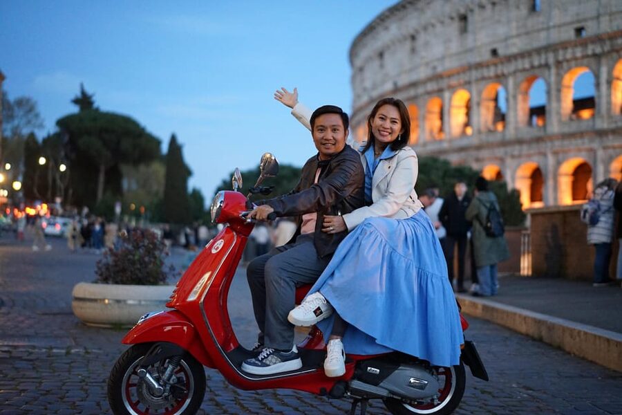Rome: City Highlights Nighttime Vespa Photoshoot Jouney - Is $58 a fair price?