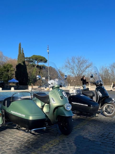 Rome: Day and Night Private Vespa Tour with Hotel Pickup - A quiet pause at the Orange Garden