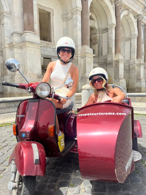 Rome: Evening Fiat 500 and Vespa Prosecco Tour - Key points at a glance