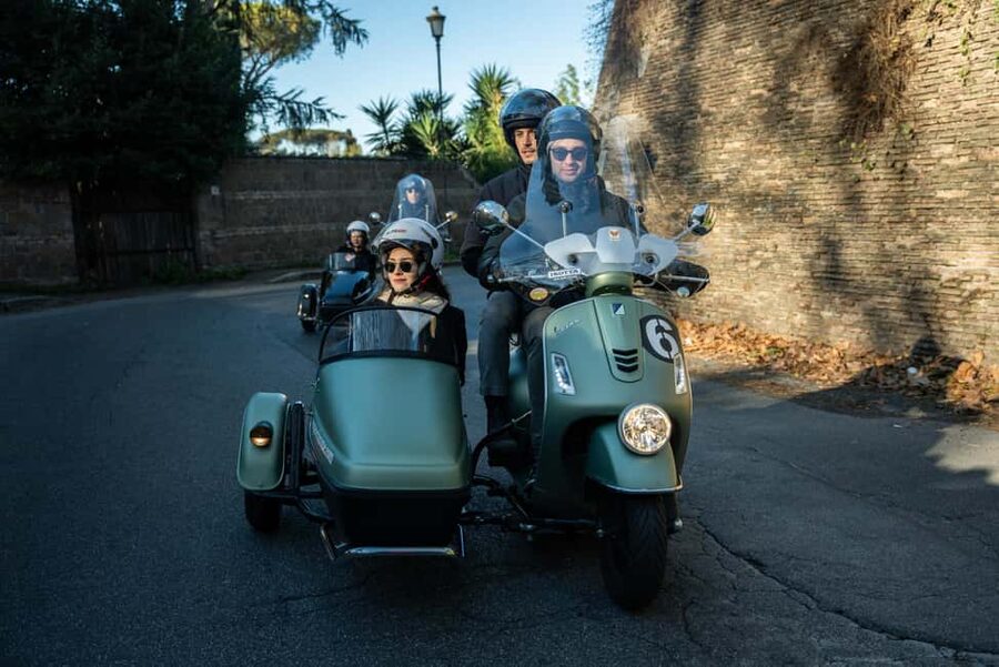 Rome: Evening Vespa Sidecar City Tour - Key points to know before booking