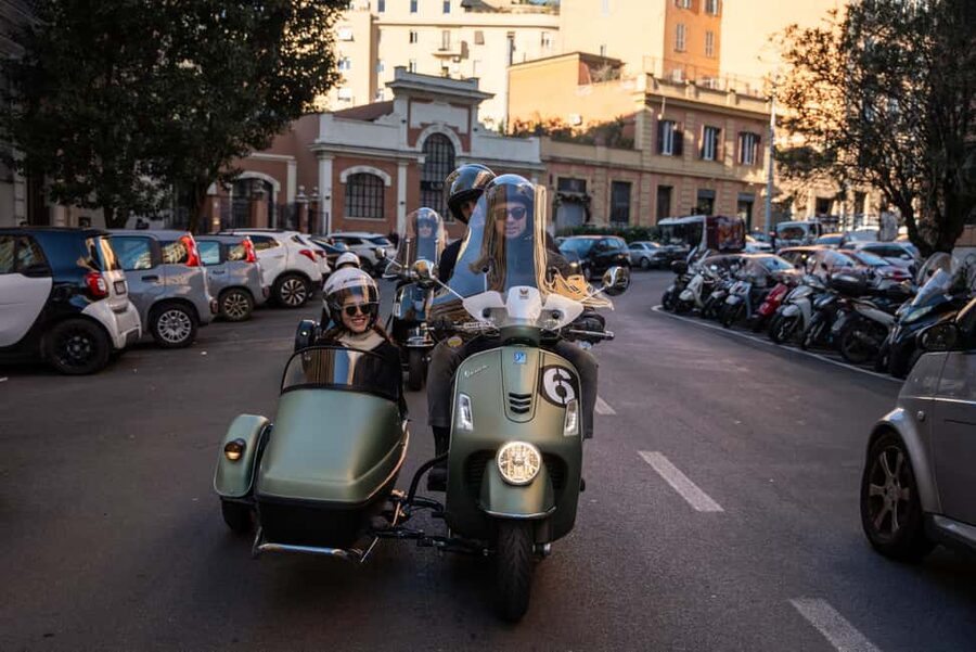 Rome: Evening Vespa Sidecar City Tour - Why Rome works so well from a Vespa sidecar