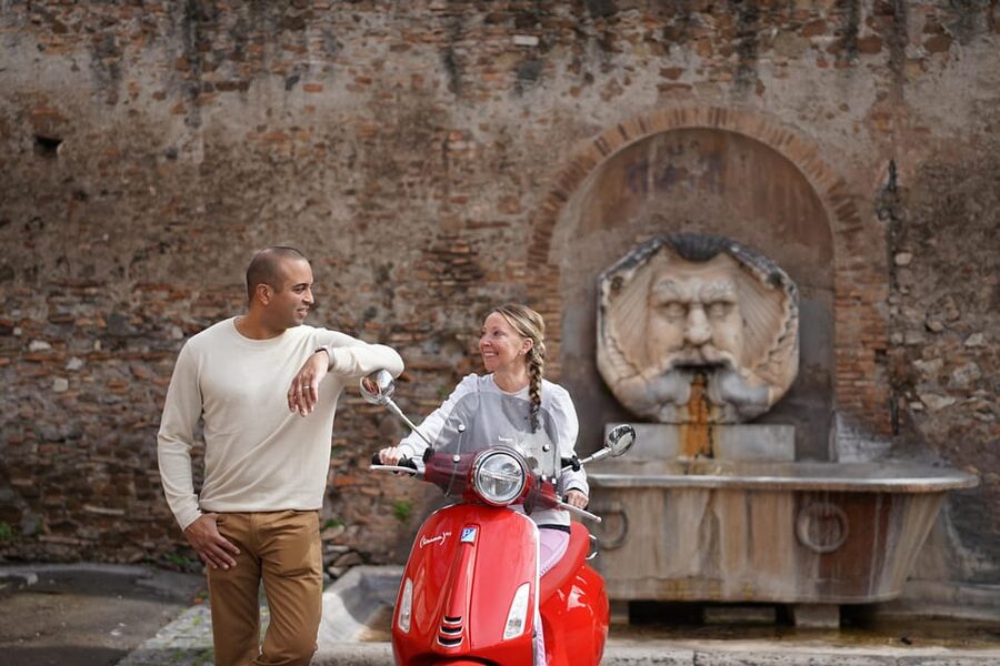 Rome: Explore the City by Vespa with an Optional Photoshoot - Circus Maximus and the road toward the Orange Garden