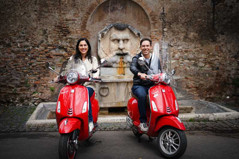 Rome: Explore the City by Vespa with an Optional Photoshoot - Starting beside the Colosseum