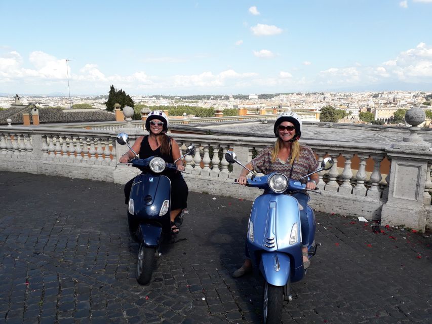 Rome: Guided Vespa City Tour - The Spanish Steps and central Rome