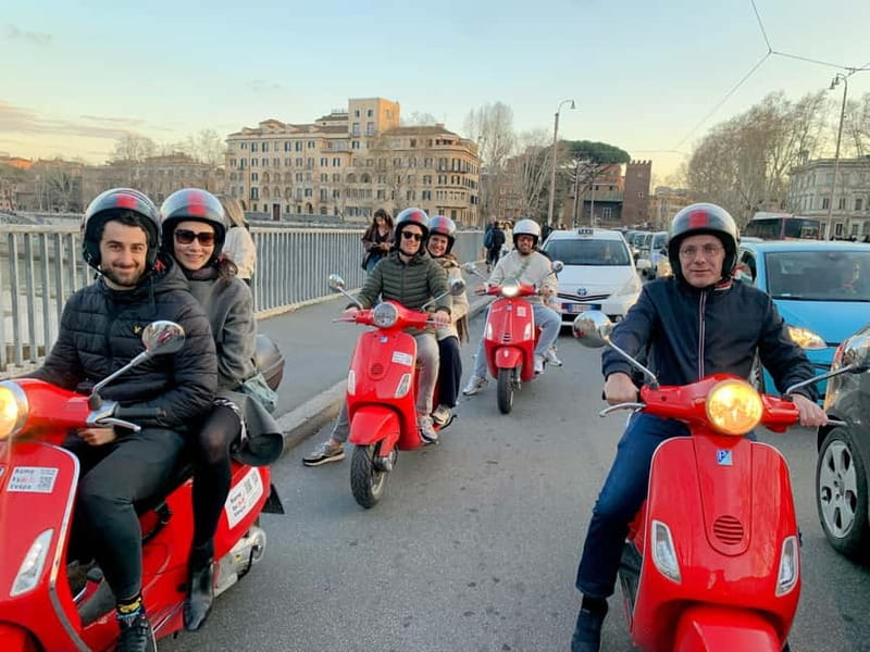 Rome: Guided Vespa Tour with Self-Drive or as a Passenger - Trevi Fountain and the Spanish Steps