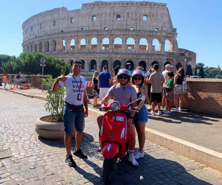 Rome: Guided Vespa Tour with Self-Drive or as a Passenger - Self-drive or professional driver?