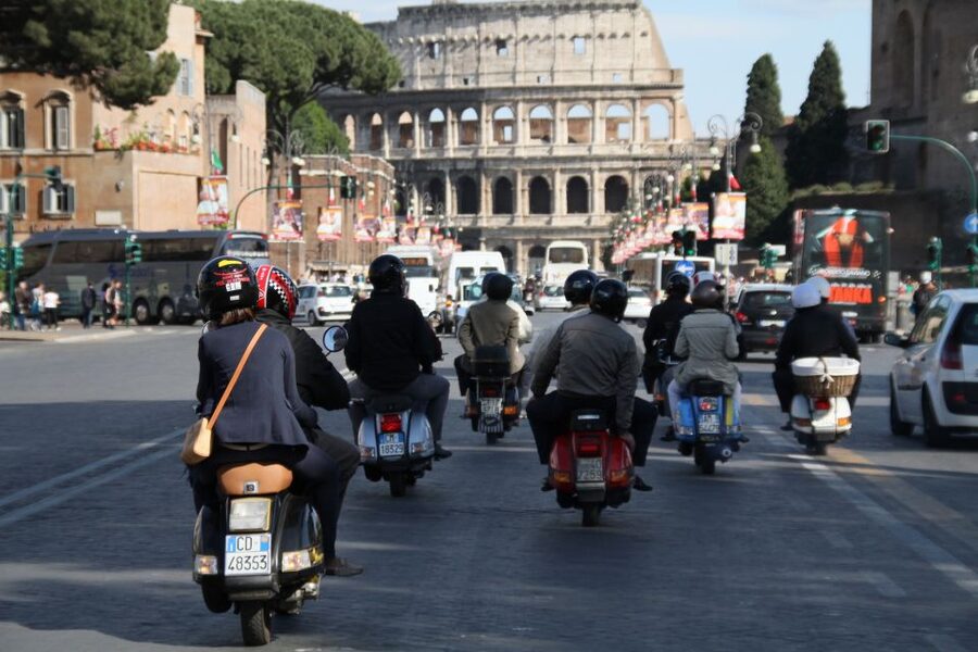Rome: Half-Day Vespa Tour with Private Driver - Key points at a glance