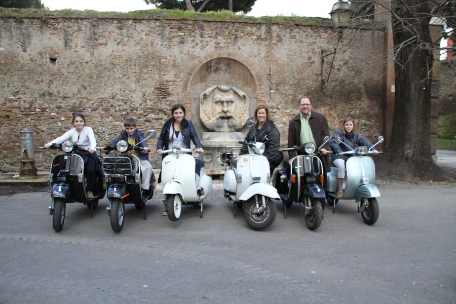 Rome: Half-Day Vespa Tour with Private Driver - Secret Rome: quieter streets and local corners