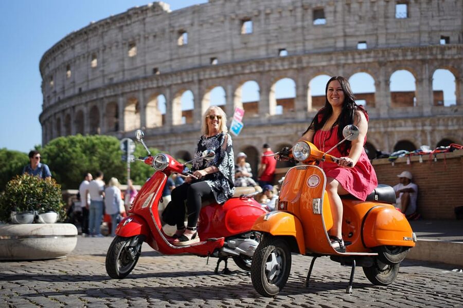 Rome: Hidden Gems Guided Vespa experience with Photos - What the 90-minute schedule means