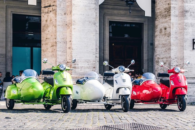 Rome Morning Vespa Sidecar Tour in Rome with Cappuccino - Why a Vespa sidecar is a smart way to see Rome