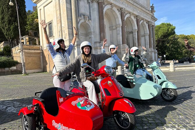 Rome Private Tour in a Vintage Vespa Sidecar Style for 90 Minutes - Why a Vespa sidecar works well in Rome
