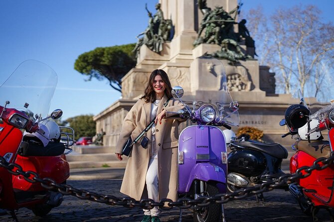 Rome's Easy Ride Vespa Tour with Pick Up and Drop Off - A quick Vespa introduction to Rome