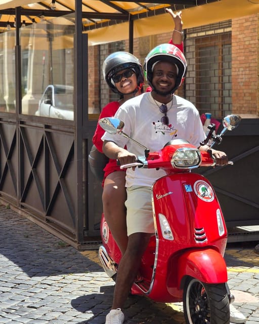 Rome: Vespa 125cc Daily rental ( Rome Termini & Vatican ) - Safety, insurance, and riding rules