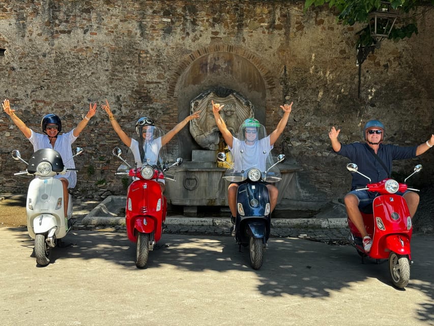 Rome: Vespa City Tour with Professional Photoshoot - The Professional Photoshoot