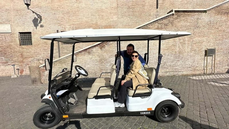Rome Vespa Experience with Professional Photoshoot - Passing Piazza Venezia and Castel Sant’Angelo