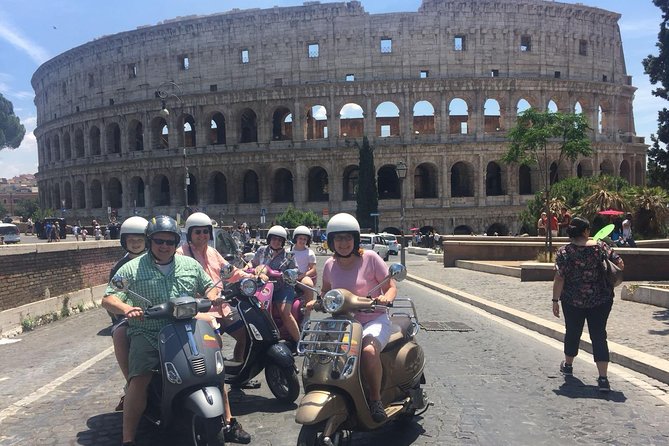 Rome Vespa Grand Tour - The Vatican gives the route a western finish