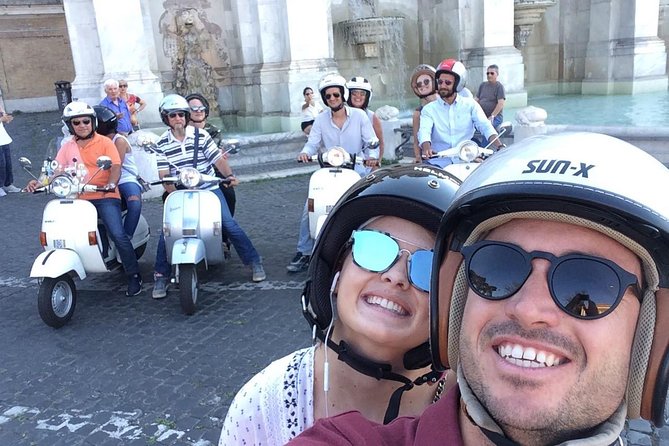 Rome Vespa Grand Tour - The off-center streets are part of the experience