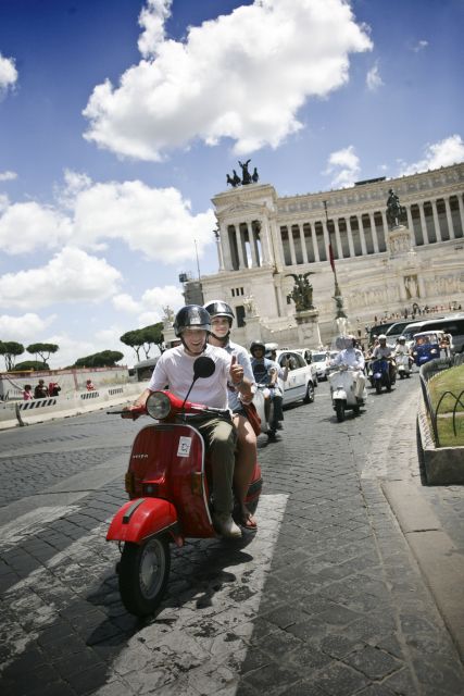 Rome Vespa Half-Day Tour with Private Driver - What guides add beyond transport