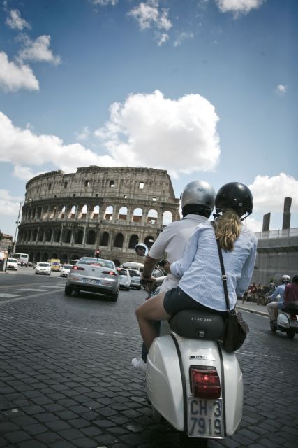 Rome Vespa Half-Day Tour with Private Driver - Major sights, quiet lanes, and viewpoints