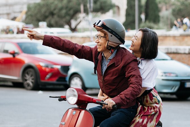 Rome Vespa Photography Service - Starting at Caffè Roma near the Colosseum
