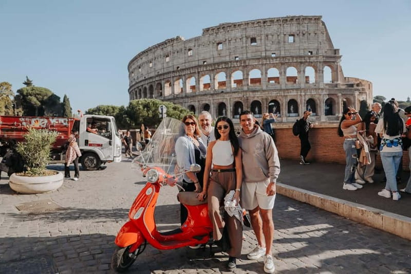 Rome: Vespa Ride in the Streets with Photography - Key points at a glance