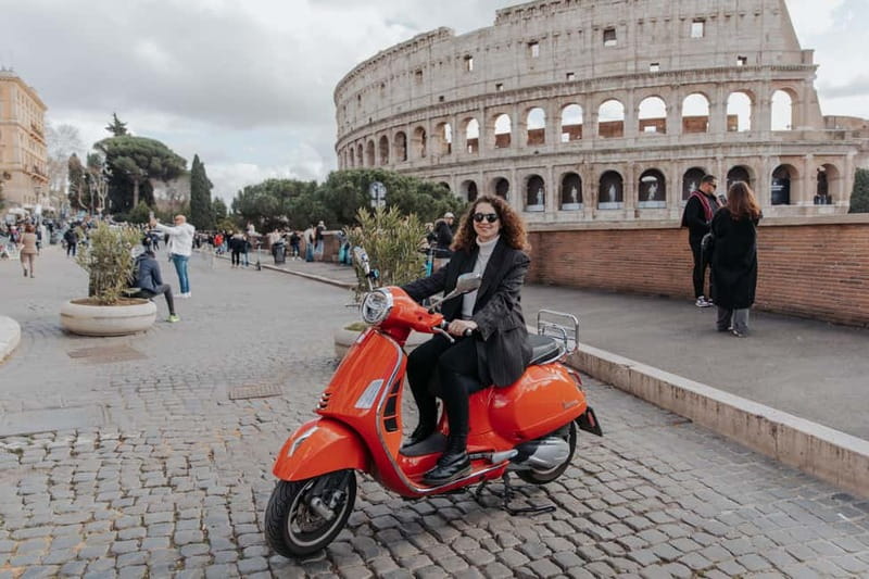Rome: Vespa Ride in the Streets with Photography - The Orange Garden gives you Rome at a slower pace