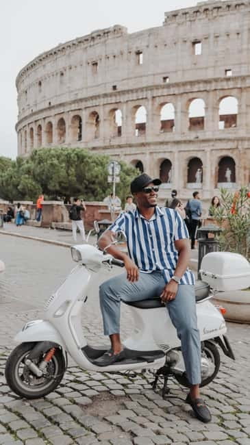 Rome: Vespa Ride in the Streets with Photography - Gianicolo Hill is the visual high point