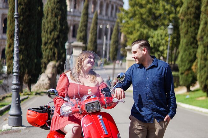Rome Vespa Scooter Tour with Professional Photographer - Gianicolo Hill supplies the wide city view