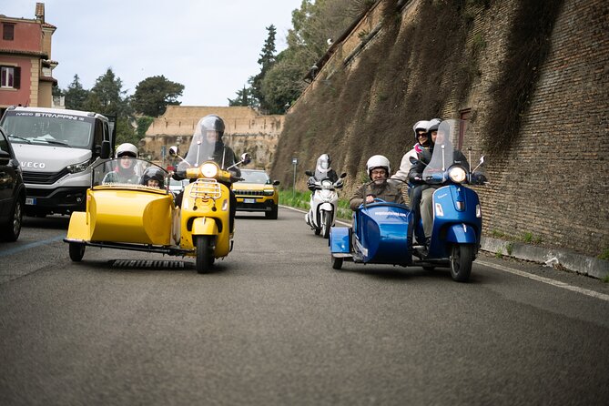Rome Vespa Sidecar Food Tour with Local Tastings - Trastevere pizza, espresso, and Roman café life