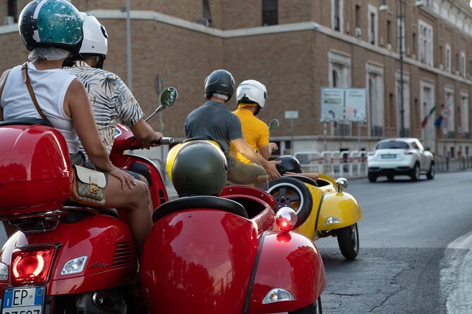 Rome Vespa Sidecar Tour — 90-Minute City Highlights Tour - Meeting at Piazza di San Pantaleo