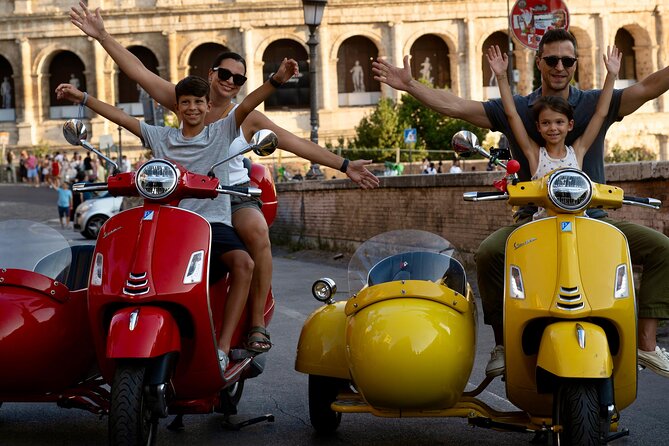 Rome Vespa Sidecar Tour — 90-Minute City Highlights Tour - Passing Trastevere, the Vatican, and Rome’s streets