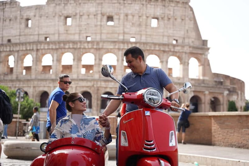 Rome Vespa Sidecar Tour: 90-Minute Panoramic Experience - Castel Sant’Angelo and Vatican City from the road