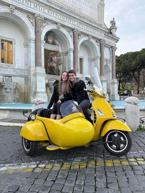 Rome Vespa Sidecar Tour: 90-Minute Panoramic Experience - Who should book this Rome sidecar tour?
