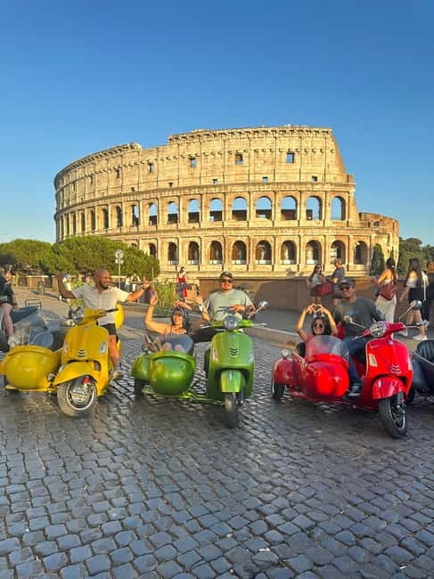 Rome: Vespa Sidecar Tour with Hotel Transfers & Gelato - The Pantheon and a well-timed gelato stop
