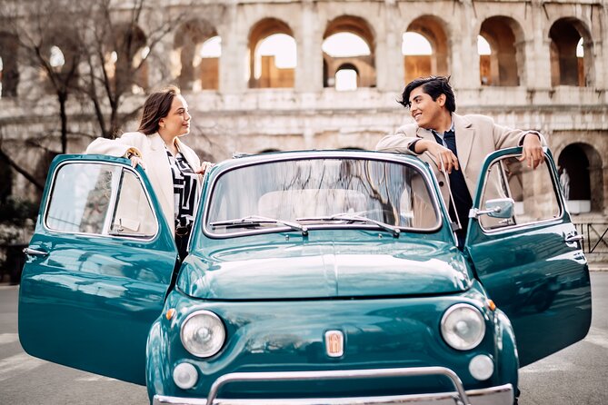 Rome Vespa Small Group Tour with Photoshoot - Orange trees and the view from Aventine Hill