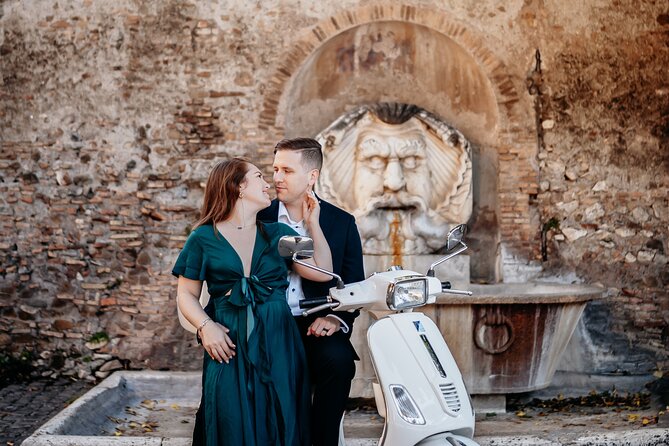 Rome Vespa Small Group Tour with Photoshoot - Rome from the Gianicolo Terrace