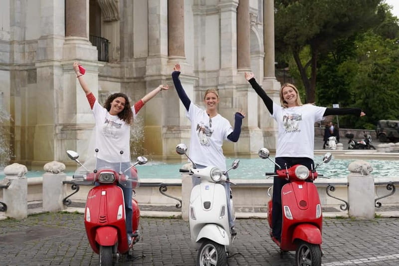 Rome Vespa Tour: Spirit of the Jubilee - Gianicolo Hill gives the tour its big finish
