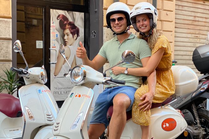 Rome Vespa Tour with Gelato Stop - The Gianicolo Cannon at Noon