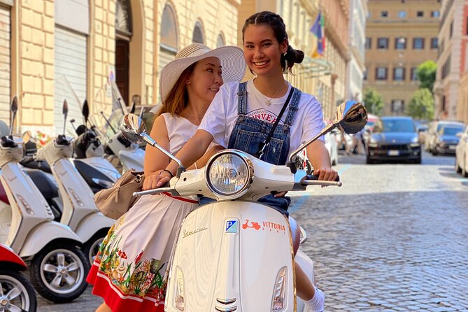Rome Vespa Tour with Gelato Stop - Trevi Fountain and the Acqua Vergine