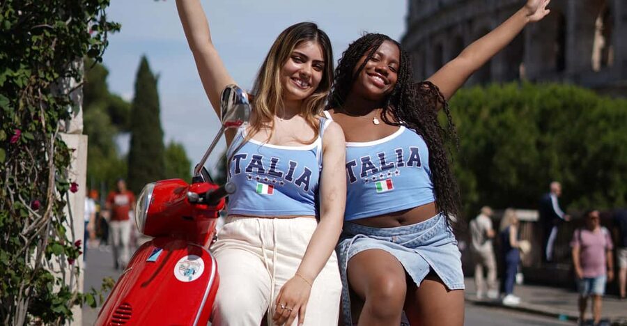 Rome: Vespa Tour with Photo services Small‑Group Highlights - The Colosseum: Rome’s first big photograph
