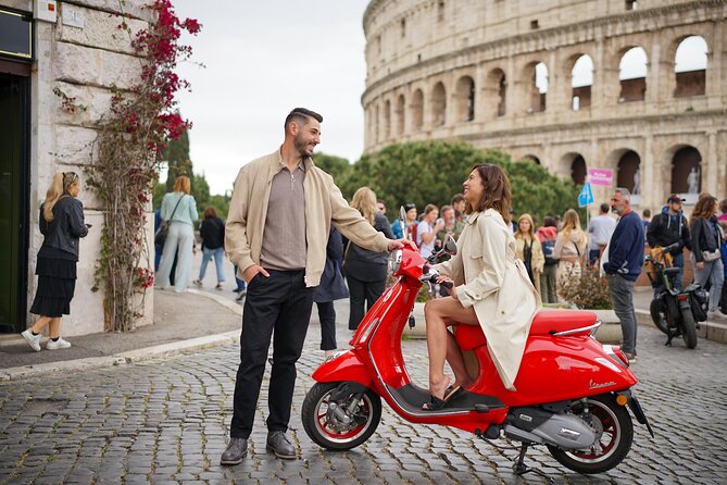 Rome: Vespa Tour with Professional Photoshoot - Orange Garden brings a calmer view