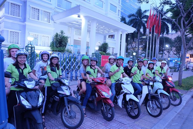Saigon After Dark and Street Food by Motorbike and Scooter - Nguyen Thien Thuat Street and the city behind the food