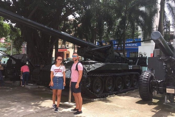 Saigon Afternoon City Historical Scooter Tour |Opt: Ao Dai Riders - War Remnants Museum: a serious opening