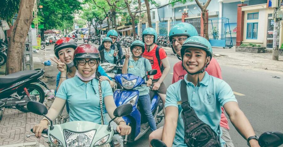 Saigon: City Highlights and Saigon Unseen Scooter Combo Tour - The French Quarter: grand buildings and city history